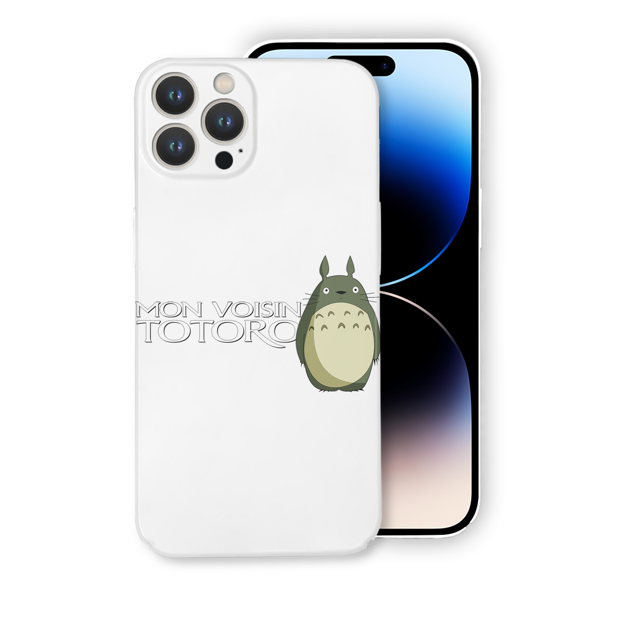 （画像用） となりのトトロ 草壁メイ 草壁サツキ My Neighbor Totoro Satsuki Kusakabe Mei Kusakabe 【iPhone 14シリーズ対応】ハードケース